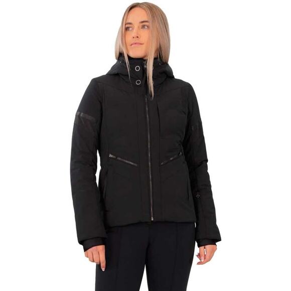 NWT Obermeyer Electra Insulated Ski Jacket in Black Size 2 or XS style 16009 - Picture 1 of 14